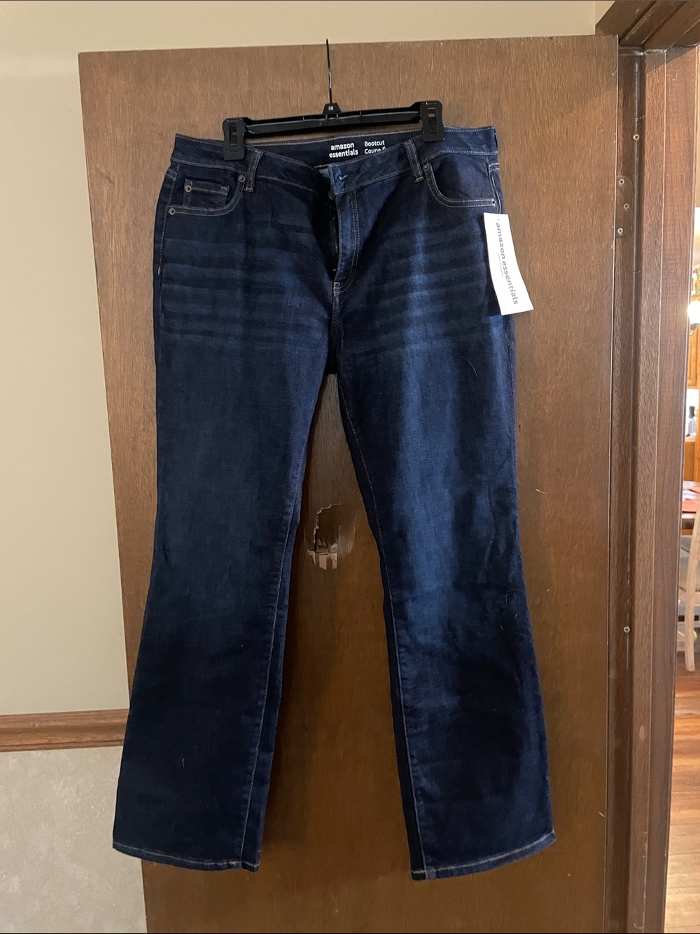 Amazon Essentials Dark Indigo Boot Cut Jeans